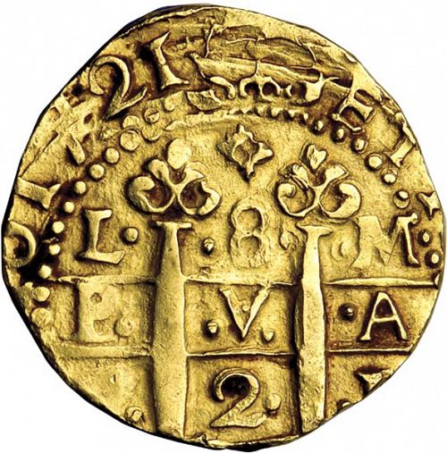 8 Escudos Obverse Image minted in SPAIN in 1721M (1700-46  -  FELIPE V)  - The Coin Database