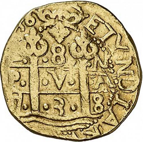 8 Escudos Obverse Image minted in SPAIN in 1738N (1700-46  -  FELIPE V)  - The Coin Database