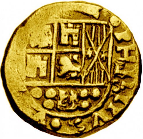 8 Escudos Obverse Image minted in SPAIN in 1744S (1700-46  -  FELIPE V)  - The Coin Database