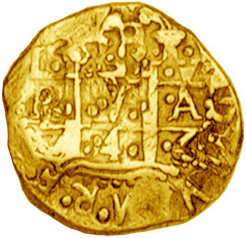 8 Escudos Obverse Image minted in SPAIN in 1747V (1700-46  -  FELIPE V)  - The Coin Database