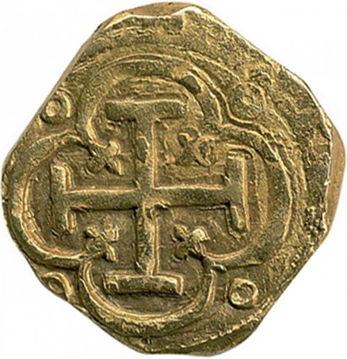 8 Escudos Reverse Image minted in SPAIN in 1702 (1700-46  -  FELIPE V)  - The Coin Database
