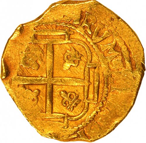 8 Escudos Reverse Image minted in SPAIN in 1708J (1700-46  -  FELIPE V)  - The Coin Database