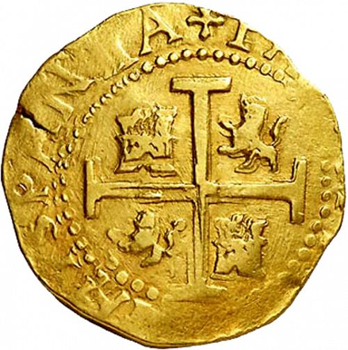 8 Escudos Reverse Image minted in SPAIN in 1709M (1700-46  -  FELIPE V)  - The Coin Database