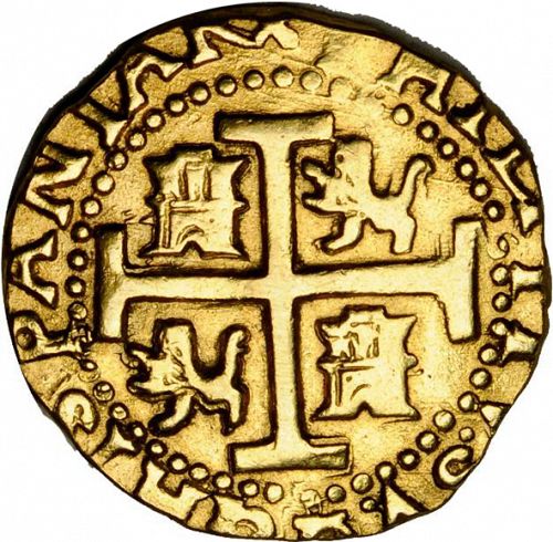 8 Escudos Reverse Image minted in SPAIN in 1715M (1700-46  -  FELIPE V)  - The Coin Database