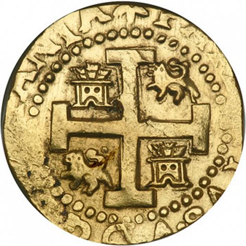 8 Escudos Reverse Image minted in SPAIN in 1720M (1700-46  -  FELIPE V)  - The Coin Database