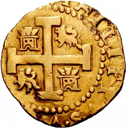 8 Escudos Reverse Image minted in SPAIN in 1726M (1700-46  -  FELIPE V)  - The Coin Database