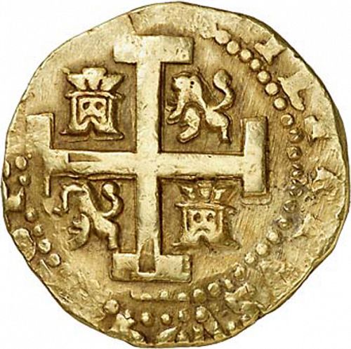 8 Escudos Reverse Image minted in SPAIN in 1728N (1700-46  -  FELIPE V)  - The Coin Database