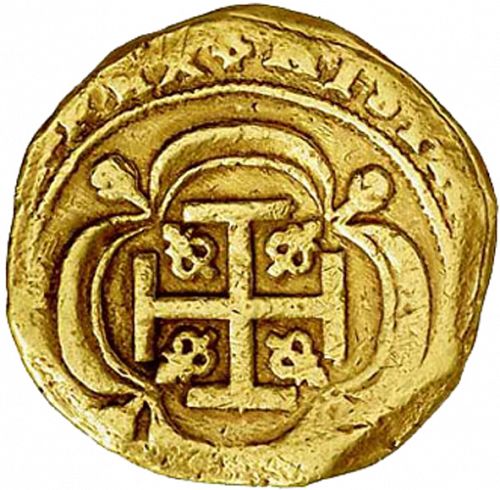 8 Escudos Reverse Image minted in SPAIN in 1732F (1700-46  -  FELIPE V)  - The Coin Database
