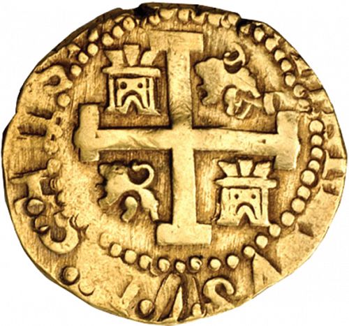 8 Escudos Reverse Image minted in SPAIN in 1745V (1700-46  -  FELIPE V)  - The Coin Database