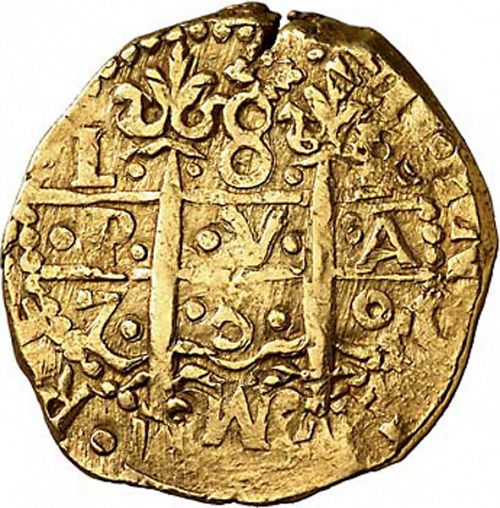 8 Escudos Obverse Image minted in SPAIN in 1750R (1746-59  -  FERNANDO VI)  - The Coin Database