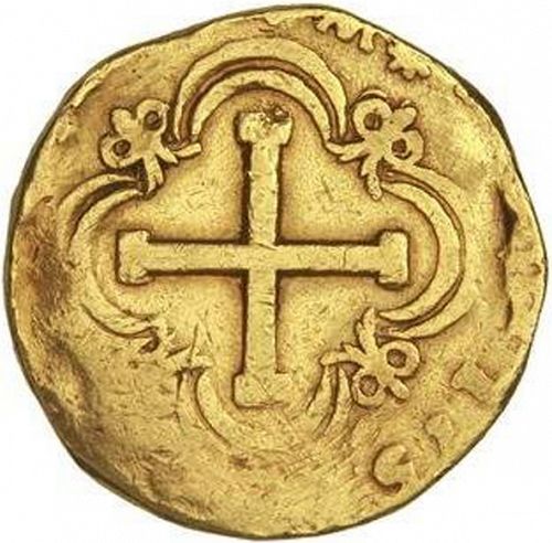 8 Escudos Reverse Image minted in SPAIN in 1754S (1746-59  -  FERNANDO VI)  - The Coin Database
