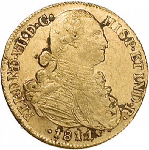 8 Escudos Obverse Image minted in SPAIN in 1811JF (1808-33  -  FERNANDO VII)  - The Coin Database