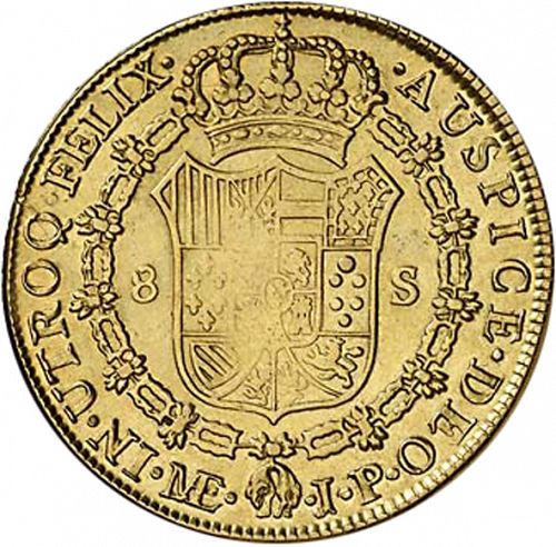 8 Escudos Reverse Image minted in SPAIN in 1818JP (1808-33  -  FERNANDO VII)  - The Coin Database