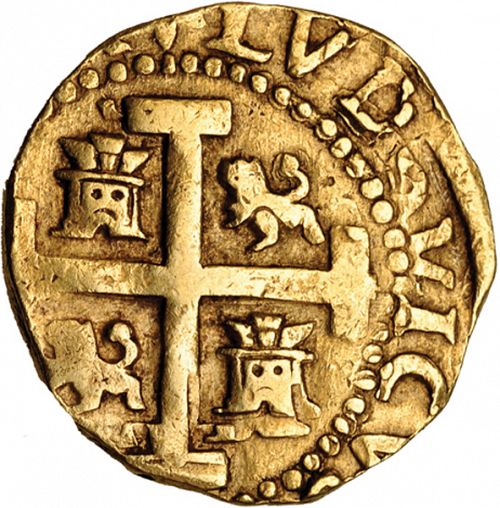 8 Escudos Reverse Image minted in SPAIN in 1725M (1724  -  LUIS I)  - The Coin Database