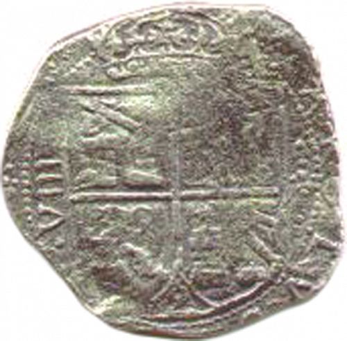 8 Reales Obverse Image minted in SPAIN in 1668PºRS (1665-00  -  CARLOS II)  - The Coin Database