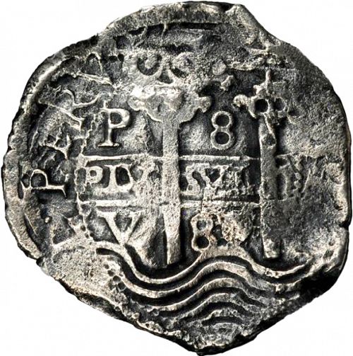 8 Reales Obverse Image minted in SPAIN in 1680V (1665-00  -  CARLOS II)  - The Coin Database