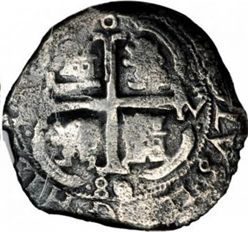 8 Reales Reverse Image minted in SPAIN in 1680V (1665-00  -  CARLOS II)  - The Coin Database