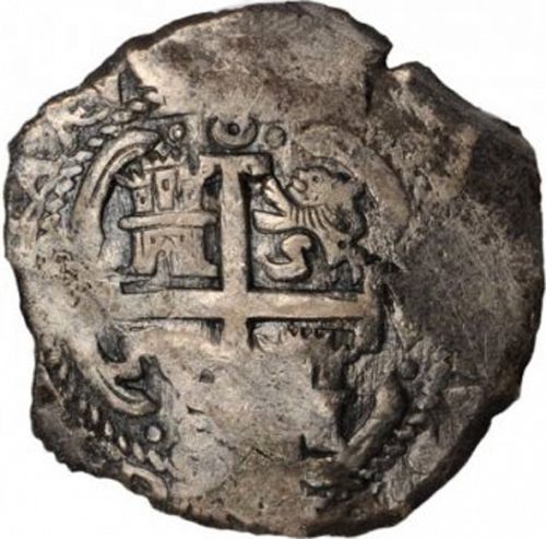 8 Reales Reverse Image minted in SPAIN in 1684V (1665-00  -  CARLOS II)  - The Coin Database
