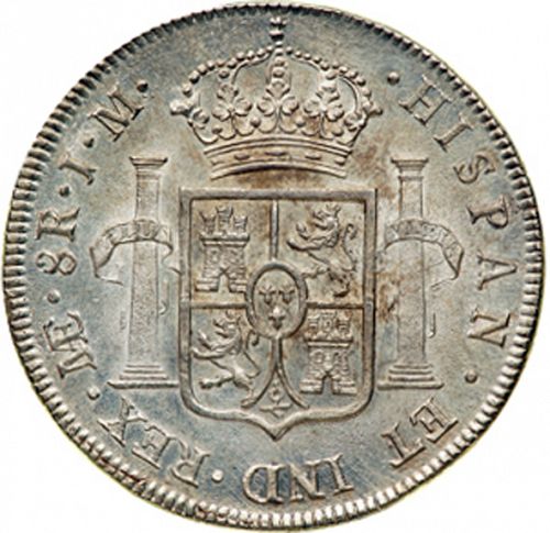 8 Reales Reverse Image minted in SPAIN in 1772JM (1759-88  -  CARLOS III)  - The Coin Database