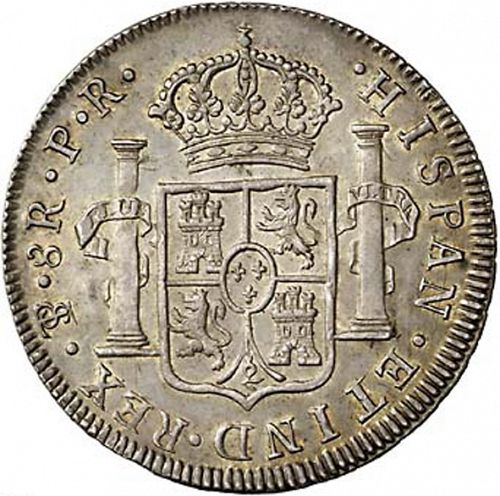 8 Reales Reverse Image minted in SPAIN in 1778PR (1759-88  -  CARLOS III)  - The Coin Database