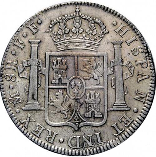 8 Reales Reverse Image minted in SPAIN in 1783FF (1759-88  -  CARLOS III)  - The Coin Database