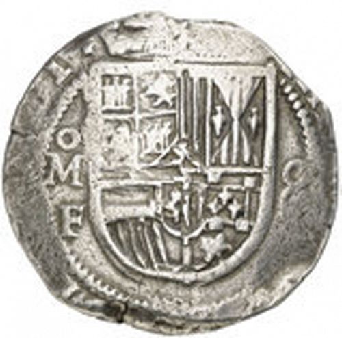 8 Reales Obverse Image minted in SPAIN in ND/F (1556-98  -  FELIPE II)  - The Coin Database