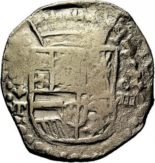 8 Reales Obverse Image minted in SPAIN in 1620T (1598-21  -  FELIPE III)  - The Coin Database