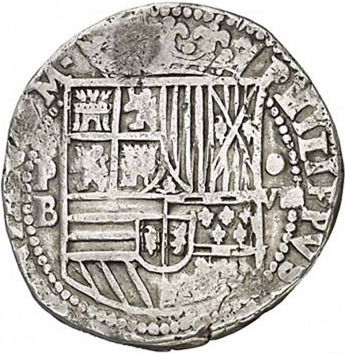 8 Reales Obverse Image minted in SPAIN in N/D (1598-21  -  FELIPE III)  - The Coin Database