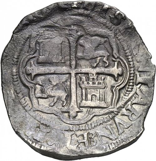 8 Reales Reverse Image minted in SPAIN in N/D (1598-21  -  FELIPE III)  - The Coin Database
