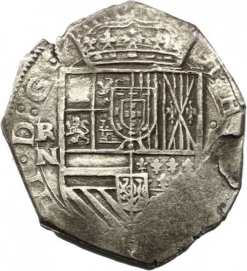 8 Reales Obverse Image minted in SPAIN in 1622A (1621-65  -  FELIPE IV)  - The Coin Database