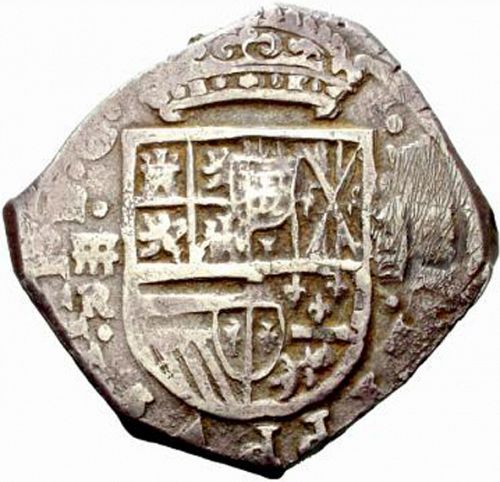 8 Reales Obverse Image minted in SPAIN in 1625R (1621-65  -  FELIPE IV)  - The Coin Database