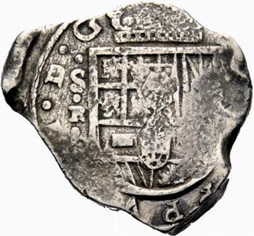 8 Reales Obverse Image minted in SPAIN in 1643R (1621-65  -  FELIPE IV)  - The Coin Database