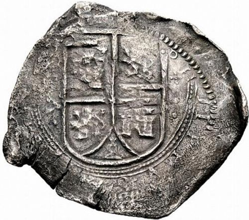 8 Reales Obverse Image minted in SPAIN in 1652PoRMS (1621-65  -  FELIPE IV)  - The Coin Database