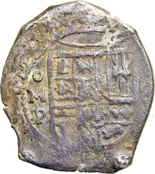 8 Reales Obverse Image minted in SPAIN in 1655P (1621-65  -  FELIPE IV)  - The Coin Database