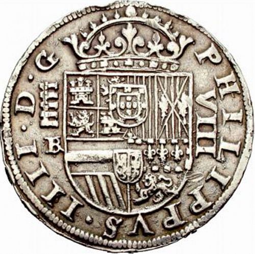 8 Reales Obverse Image minted in SPAIN in 1659BR (1621-65  -  FELIPE IV)  - The Coin Database