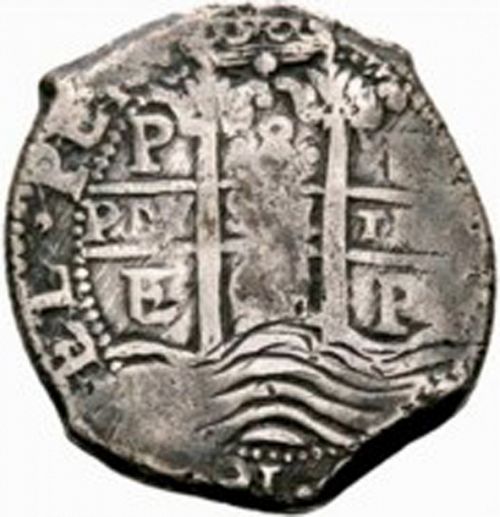 8 Reales Obverse Image minted in SPAIN in 1660E (1621-65  -  FELIPE IV)  - The Coin Database