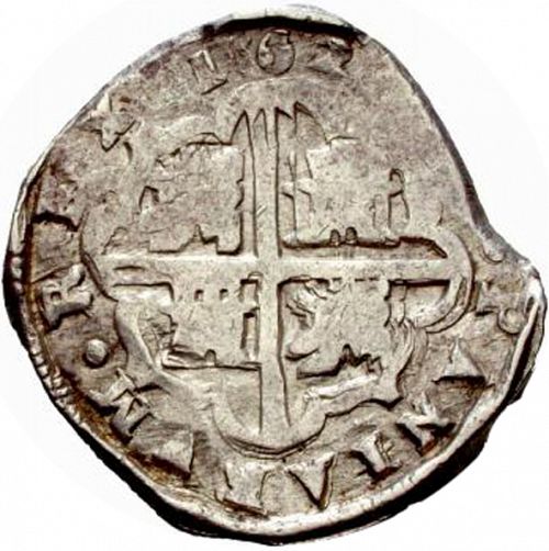 8 Reales Reverse Image minted in SPAIN in 1623R (1621-65  -  FELIPE IV)  - The Coin Database