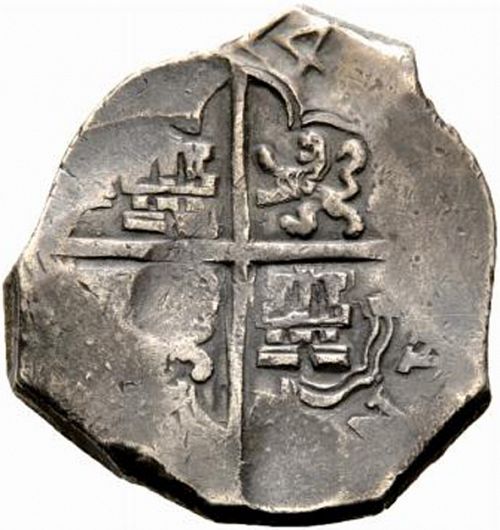 8 Reales Reverse Image minted in SPAIN in 1624D (1621-65  -  FELIPE IV)  - The Coin Database