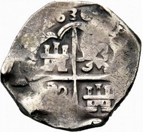 8 Reales Reverse Image minted in SPAIN in 1630R (1621-65  -  FELIPE IV)  - The Coin Database