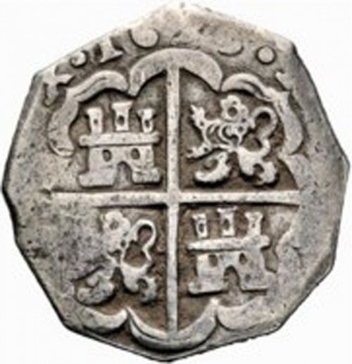 8 Reales Reverse Image minted in SPAIN in 1633R (1621-65  -  FELIPE IV)  - The Coin Database