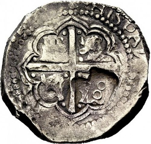 8 Reales Reverse Image minted in SPAIN in 1660V (1621-65  -  FELIPE IV)  - The Coin Database