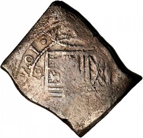 8 Reales Obverse Image minted in SPAIN in 1701L (1700-46  -  FELIPE V)  - The Coin Database