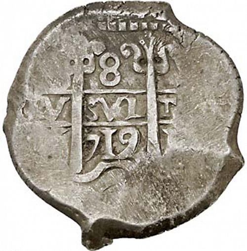 8 Reales Obverse Image minted in SPAIN in 1719Y (1700-46  -  FELIPE V)  - The Coin Database