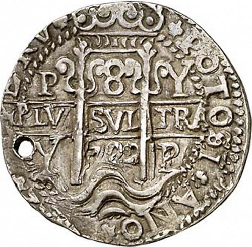 8 Reales Obverse Image minted in SPAIN in 1722Y (1700-46  -  FELIPE V)  - The Coin Database