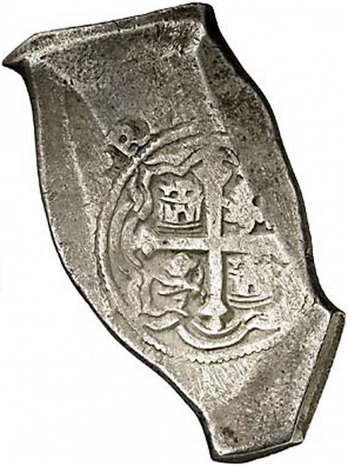 8 Reales Reverse Image minted in SPAIN in 1704L (1700-46  -  FELIPE V)  - The Coin Database
