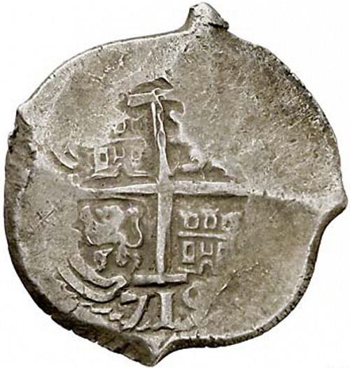 8 Reales Reverse Image minted in SPAIN in 1719Y (1700-46  -  FELIPE V)  - The Coin Database