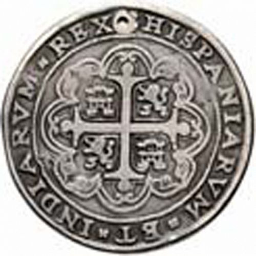 8 Reales Reverse Image minted in SPAIN in 1723J (1700-46  -  FELIPE V)  - The Coin Database
