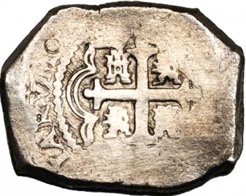 8 Reales Reverse Image minted in SPAIN in 1730R (1700-46  -  FELIPE V)  - The Coin Database