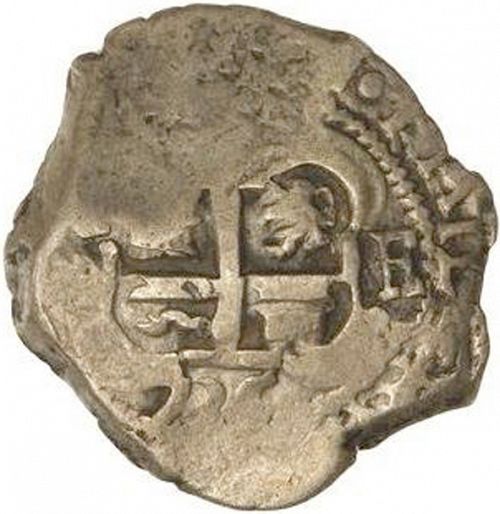 8 Reales Reverse Image minted in SPAIN in 1735E (1700-46  -  FELIPE V)  - The Coin Database