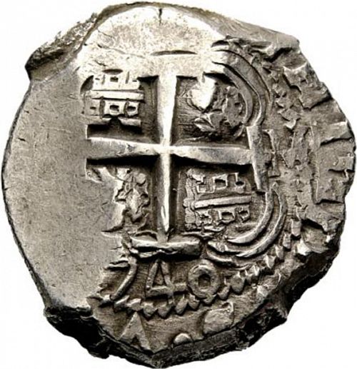8 Reales Reverse Image minted in SPAIN in 1740M (1700-46  -  FELIPE V)  - The Coin Database